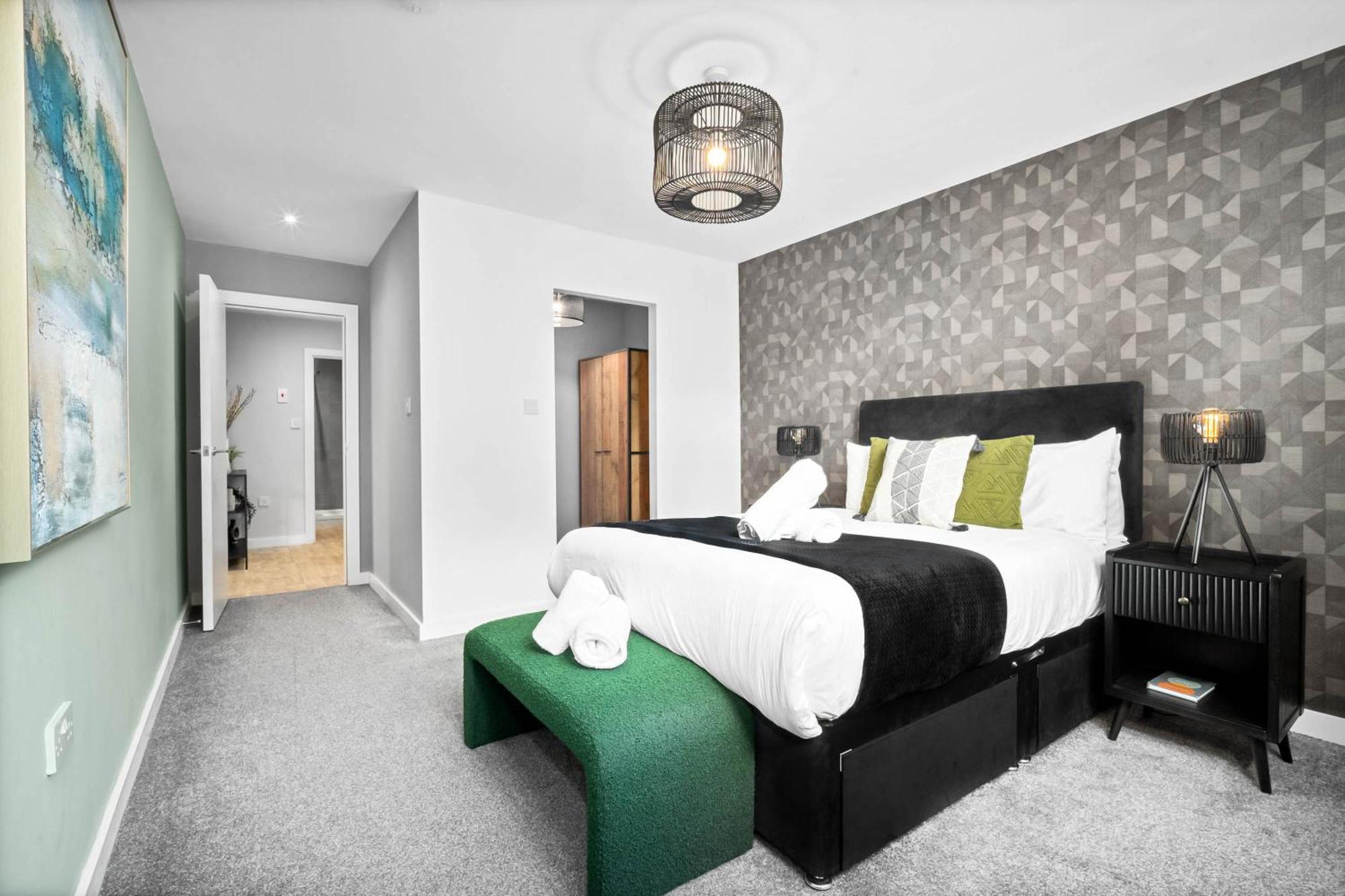 Luxury Apartment - Secure Parking - Gated Development - Near Jq & Birmingham City Centre 6Sh Eksteriør billede